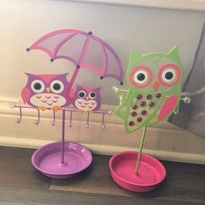 Owl jewelry holder